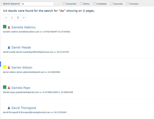 Universal-Quick-Search-Reults