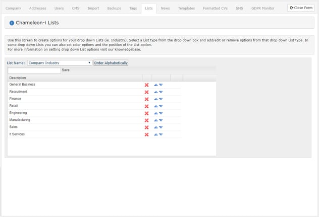 admin-lists-company-industry